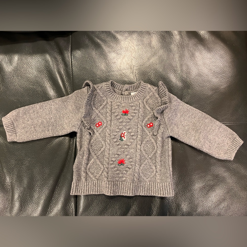 Mayoral Charcoal Sweater 3-6M